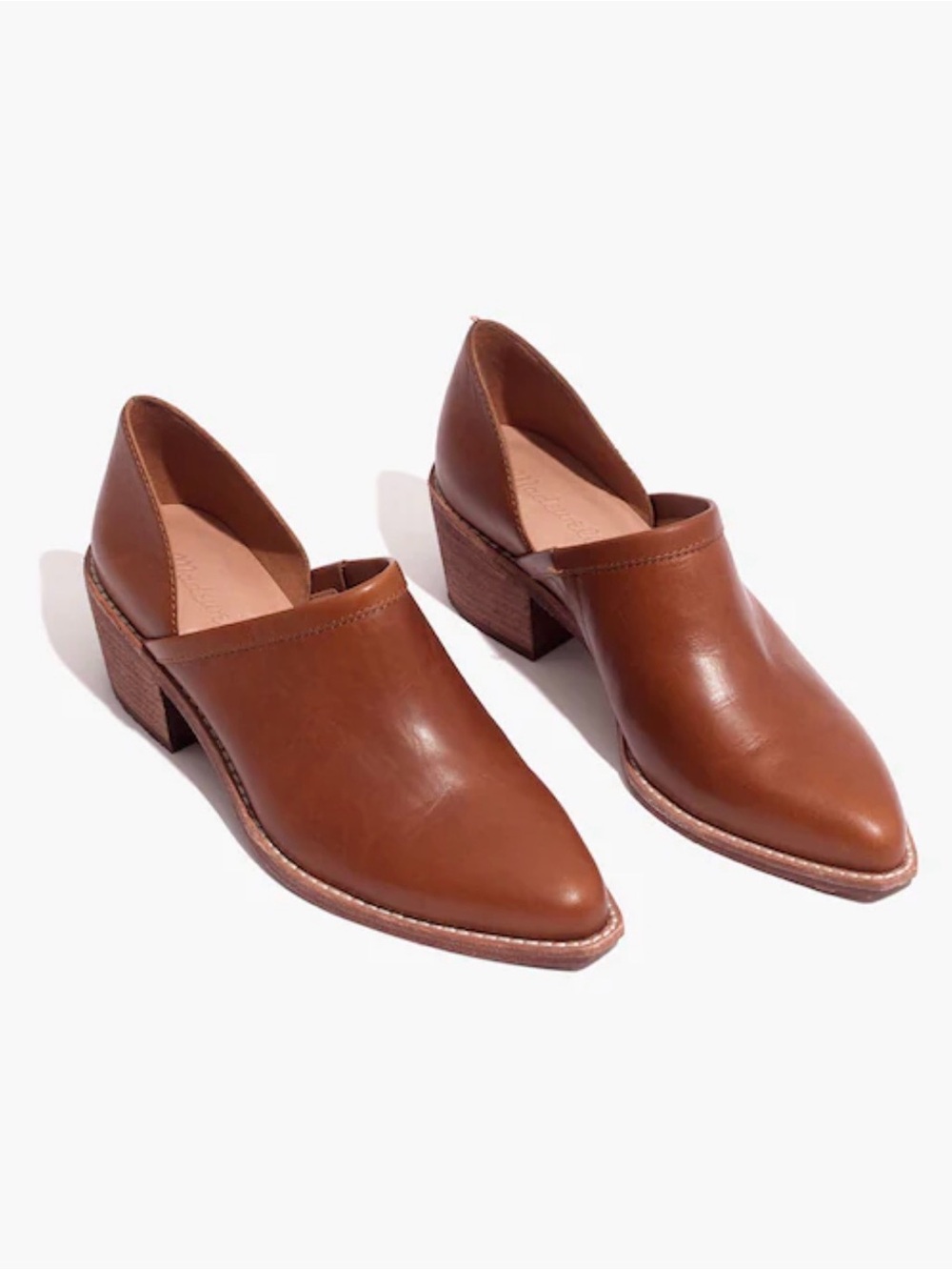 Madewell Brady Low Cut Bootie in English Saddle